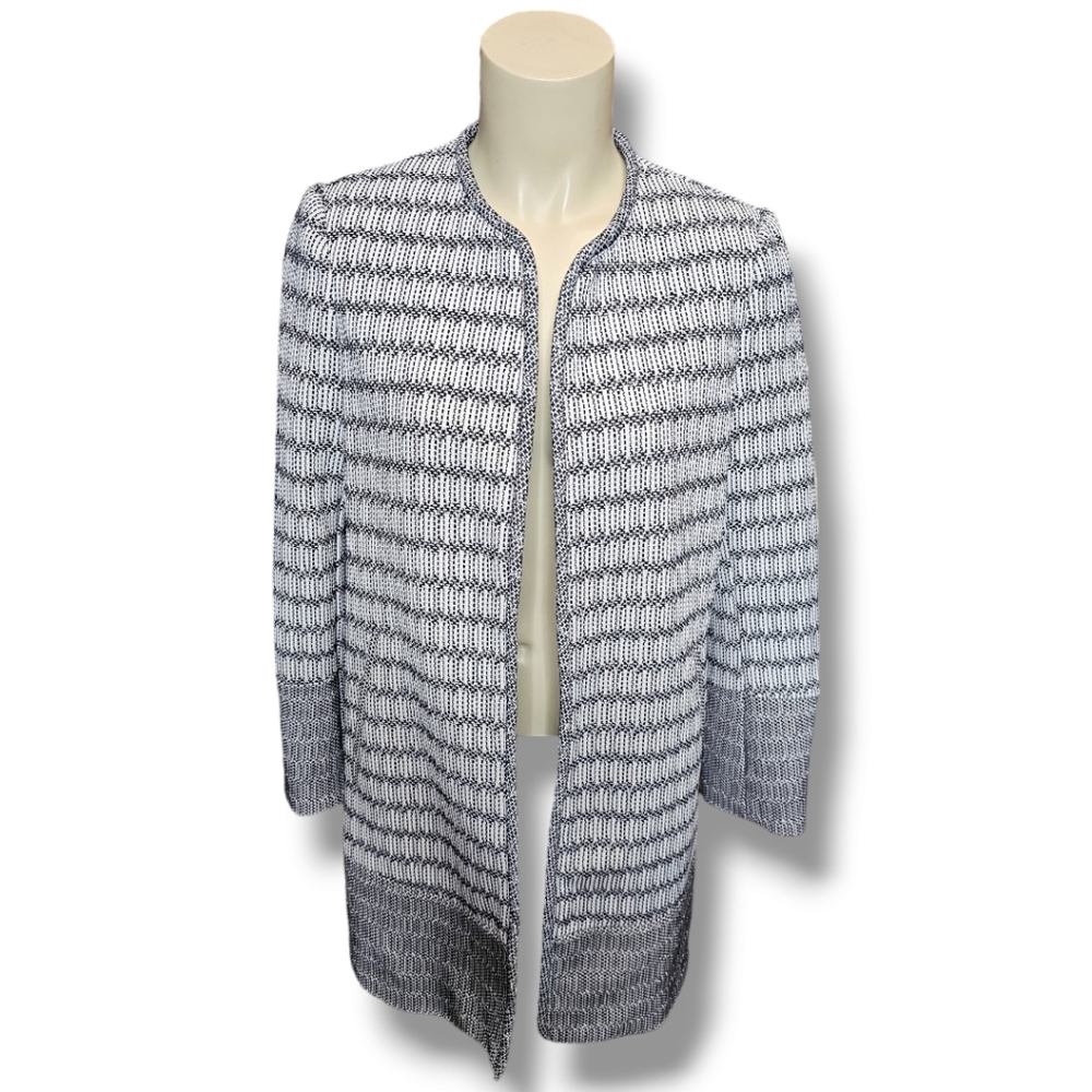 H&M open faced long jacket. 8